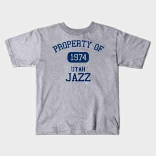 Property of Utah Jazz Kids T-Shirt